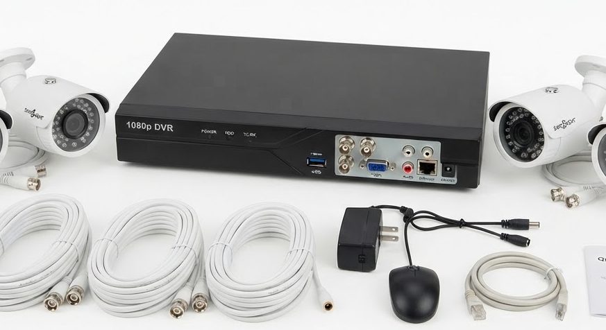 4-Camera 1080p DVR Kit — Night Vision — detail view