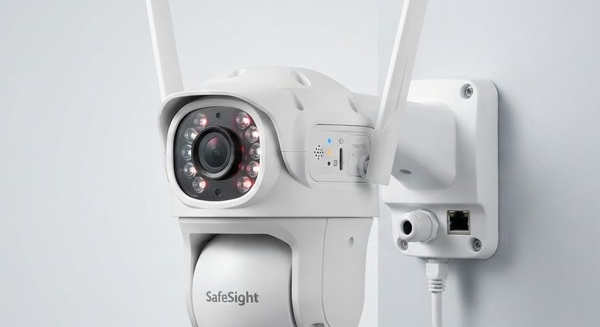 WiFi PTZ Outdoor Camera — detail view