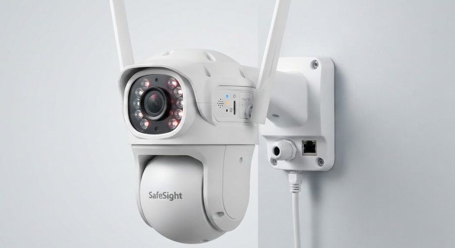 WiFi PTZ Outdoor Camera — alternate view